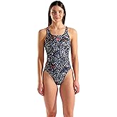 Arena Womens Arena Performance Women's Colors Book Swim Tech Multi Back Sports Bathing Swimsuit