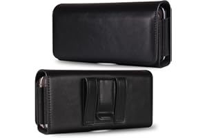Dual Pockets Belt Clip Phone Holster for iPhone 17 16 15 14 13 Pro Max,for Samsung Galaxy S26 S25 S24 S23 S22 Ultra Cell Phon