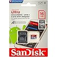 Sandisk Ultra - Flash Memory Card - 16 GB - MicroSDHC UHS-I (SDSQUNC-016G-AN6IA)