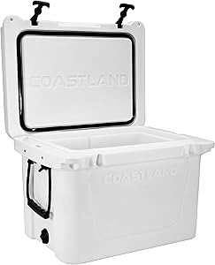 Coastland Delta Series Coolers | Premium Everyday Use Insulated Cooler | Ice Chest available in 25-Quart, 45-Quart, 65-Quart & 125-Quart Capacity