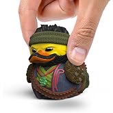 TUBBZ: Destiny 2 - The Drifter Gambit Mini Rubber Duck Collectible Toy 2" | Officially Licensed Merchandise &ndash; Mini Vinyl Figure with Bathtub Display, Rogue Lightbearer, Fan Gift &amp; Jeep Ducking