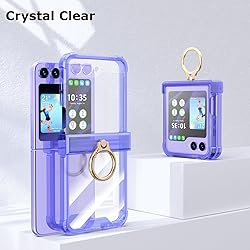 Galaxy Z Flip 5 Case with Hinge Protection Clear