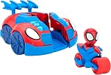 Spidey and His Amazing Friends Web Strike 2 in 1 Vehicle Launch Cycle view 3