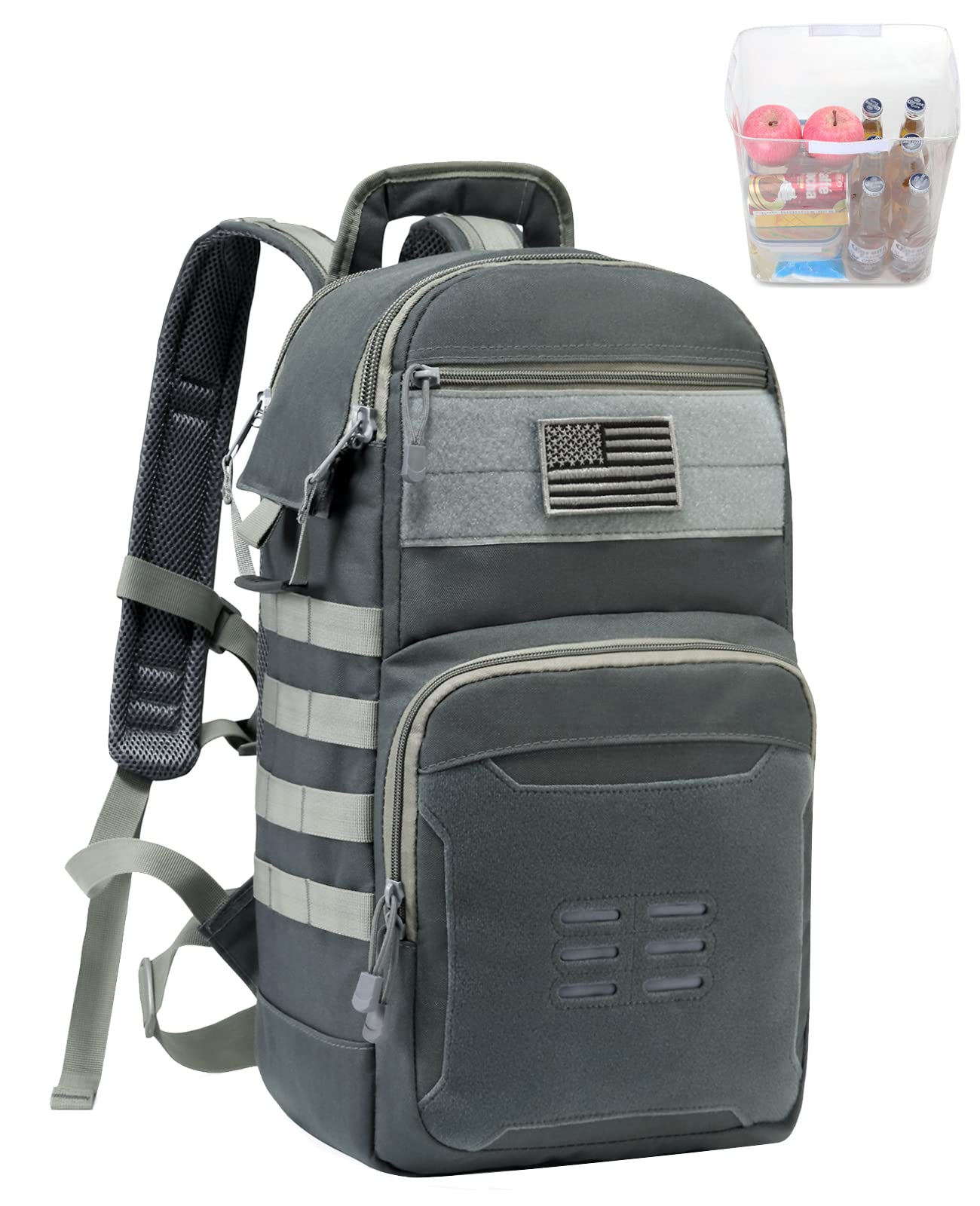 Insulated Lunch Lunch Backpack For Adults DBTAC Tactical Lunch
