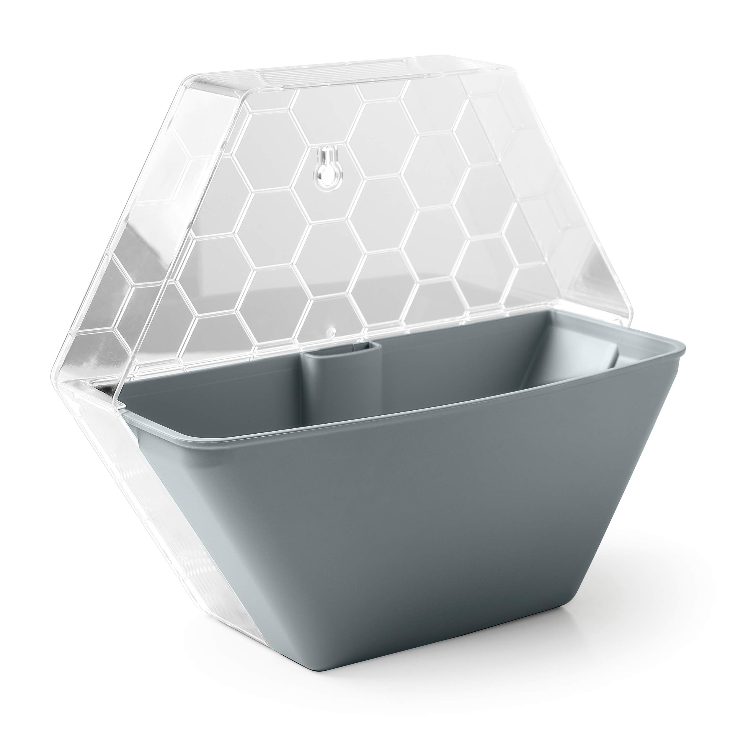 G.F. Wall, Table Pot, Grey