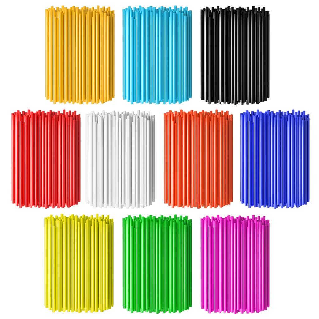 Photo 1 of PSLER 72 PCS Spoke Skins Spoke Covers Trim Wrap Cover Decoration Protector Pipe Motorcycle Motocross Pit Dirt Bike Aaccessories