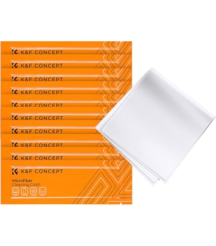 Lot De 5 Chiffons En Microfibre Pour Nettoyer Lunettes, écrans, Objectifs - 15x18 Cm, Couleurs Assorties