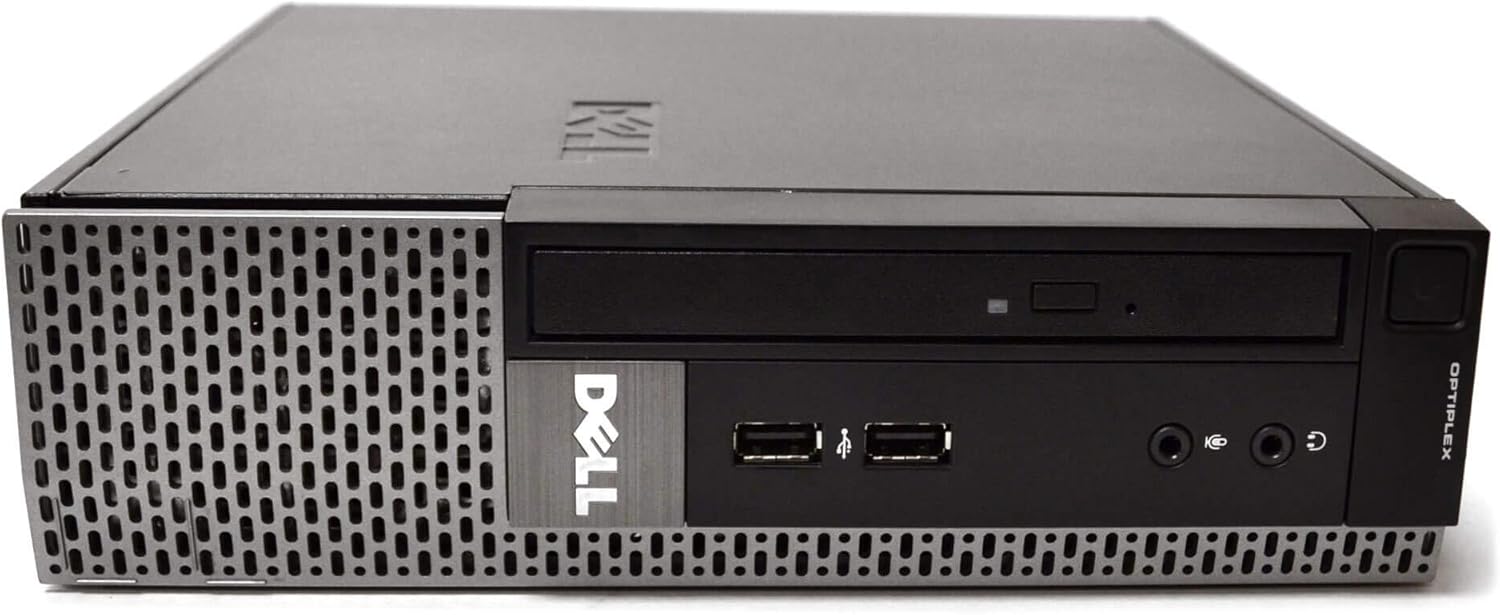 Amazon Com Dell Optiplex 9010 Sff Desktop Pc Intel Core I5 3470 3 2ghz 8gb 128gb Ssd Dvd Rw Windows 10 Professional Renewed Computers Accessories