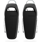 MISSION Boat Gear Sentry Boat Fenders 2 Pack - Heavy Duty Boat Fenders for Docking - Flat Hull-Hugging Boat Bumpers for Safe Boat Protection