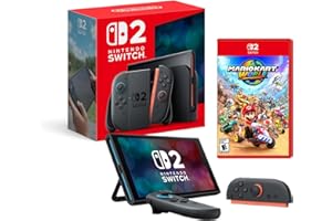 Nintendo Switch 2 + Mario Kart World | Nintendo Switch 2 Edition Bundle (HK Version + Adapter Plug)