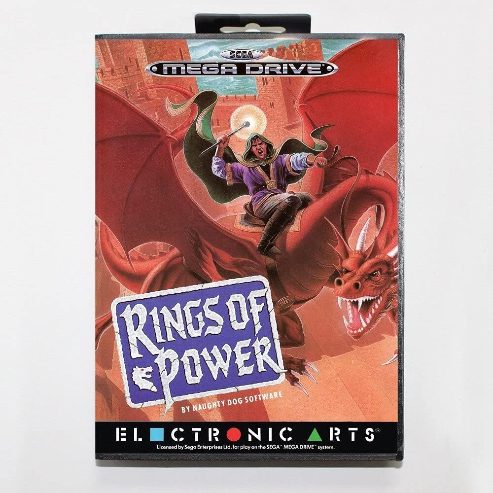 The Ring Of Power Amazon SmartoKids Rings of Power Game Cartridge 16 bit MD Game Card With