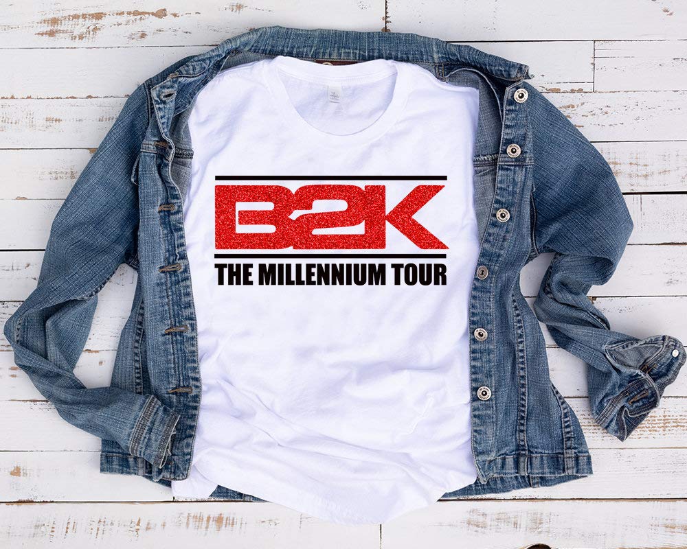 Amazon.com: PRICE REDUCE, SALE, Glitter, B2K Millennium Tour T-shirt, B2K Concert T-Shirt, B2K 