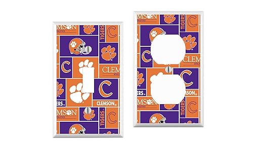 Amazon Com Clemson Tigers Switch Cover Your Custom Choice Of