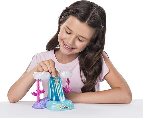 Hatchimals CollEGGtibles, Waterfall Playset with Lights and an