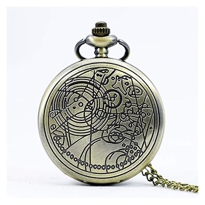 Orologio da tasca nero da uomo YZT Retro Smooth Italia Ubuy - Main Image