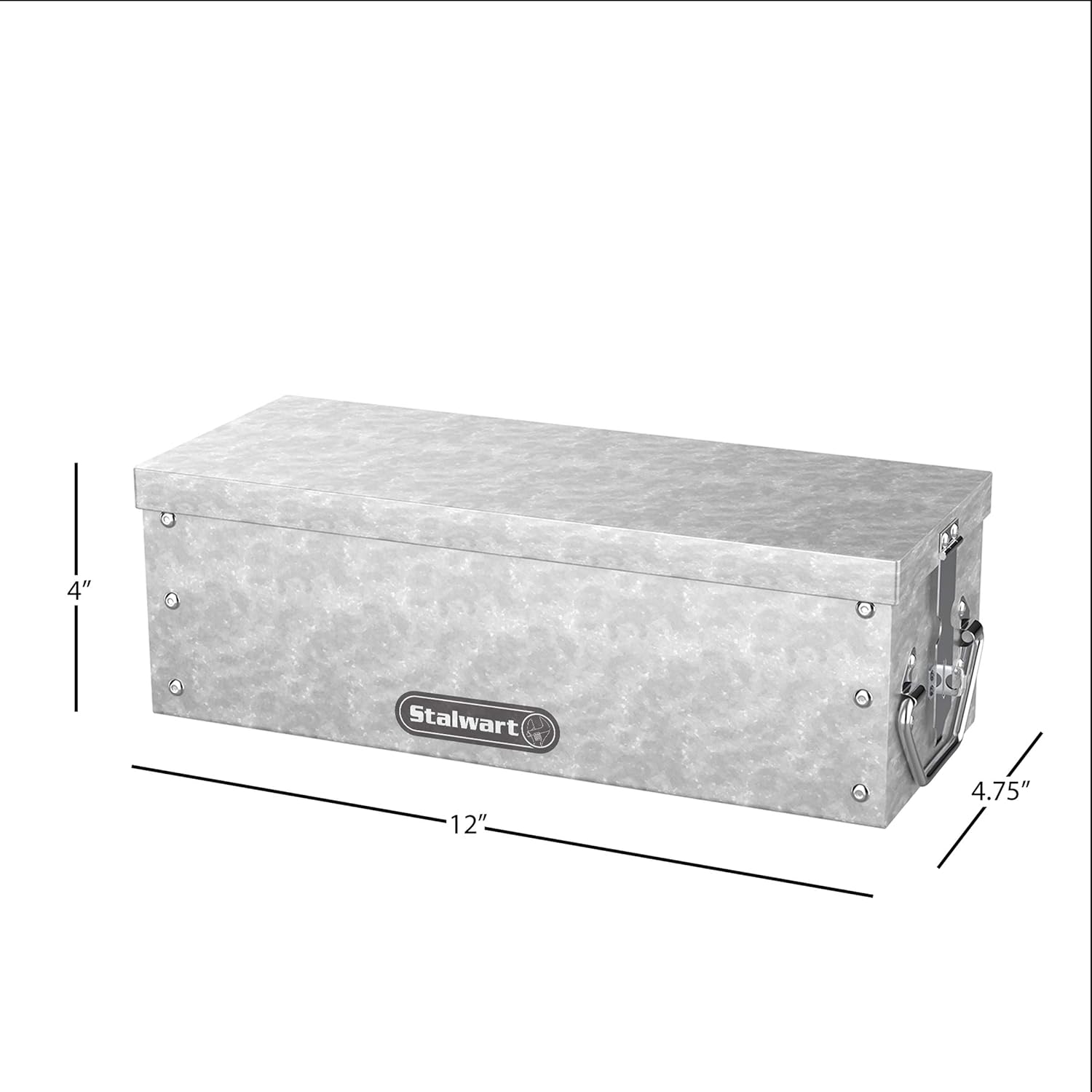 Stalwart 75-005 Metal Storage Lock Box, 12": Home Improvement
