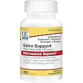 Quality Choice Estro Support Max + Energy Tablets Menopause Support 30 Count