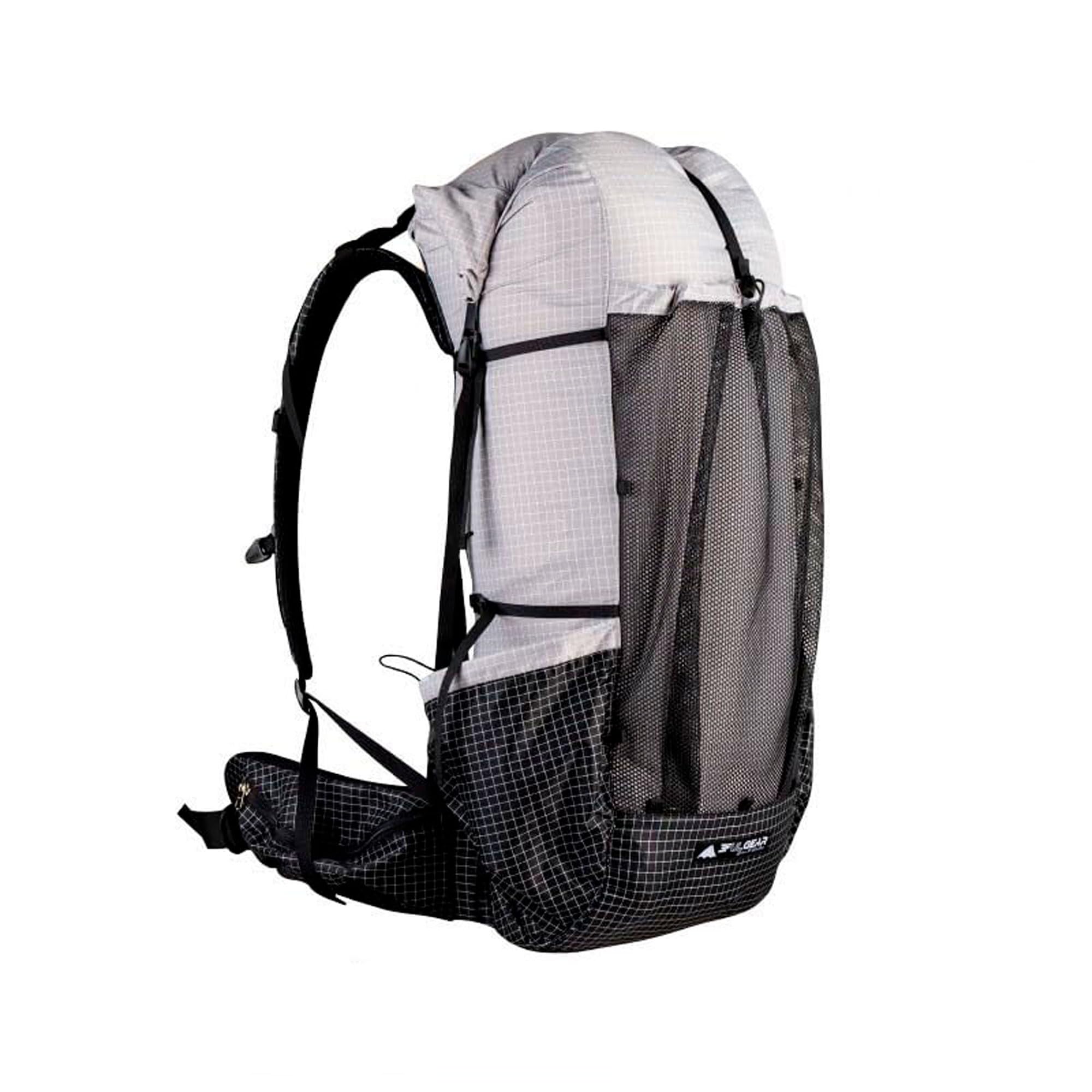 Acqorad 3F UL GEAR QiDian Pro UL 46+10L Backpack Outdoor Climbing Bag Camping Hiking Bags UHMWPE ultralight, Beige, Unisex, Lightweight