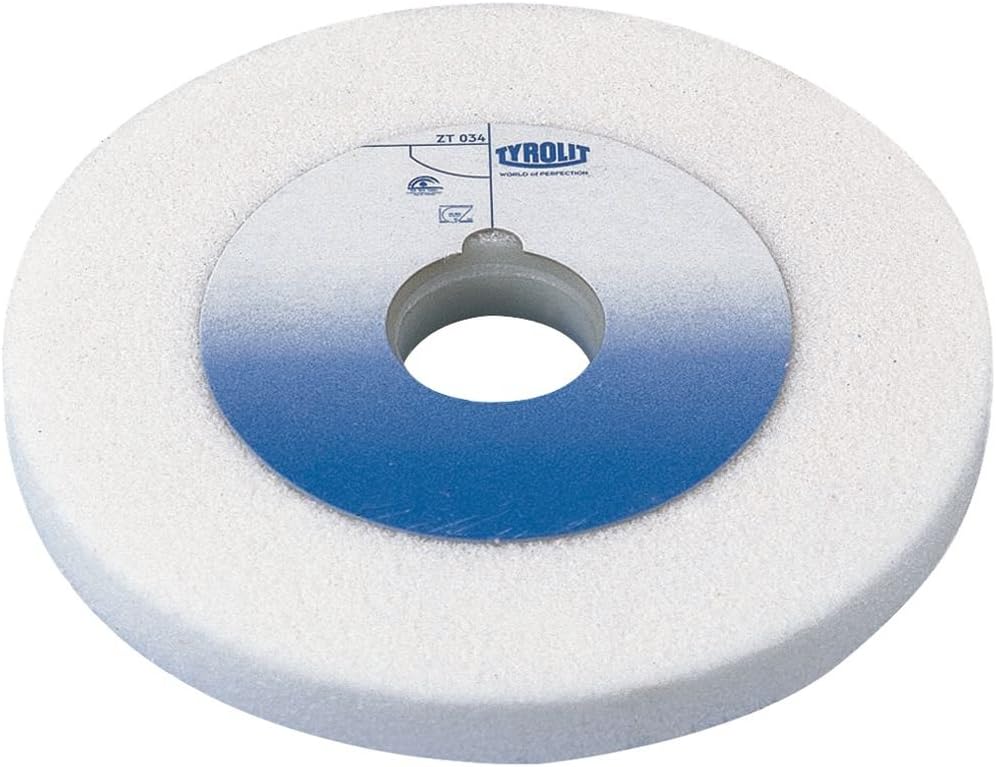 Tyrolit 2699 Bench Grinder Disc Special Fused Alumina Form 1 Straight 60-Grit 150 mm x 20 mm x 32 mm