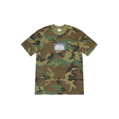 Buy Supreme Social Tee Woodland Camo 
