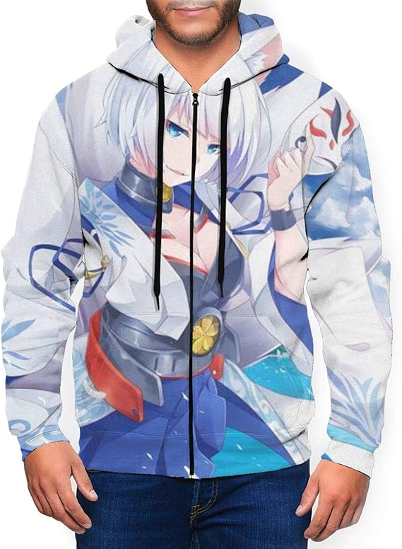 Amazon Co Jp アズールレーン 4 おしゃれ メンズ フード付き ジップアップ 長袖 パーカー 柔らかく快適 保温する 裏起毛 カジュアル ジャケット 暖かい 防寒 スウェットシャツ トレーナー 応援服 服 ファッション小物