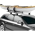 Thule Hullavator Pro Kayak Carrier - Carries 1 Kayak - Roof-Mounted - Lift-Assistance for Easy Loading and unloading - 75lb L