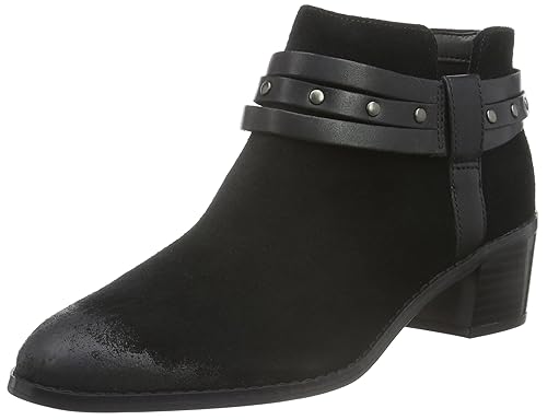 clarks long black boots