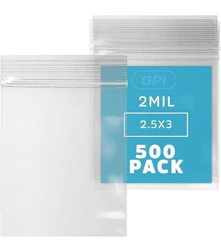 2.5 Mil Thickness Clear Zipper Reclosable Bag, Zip Bags...
