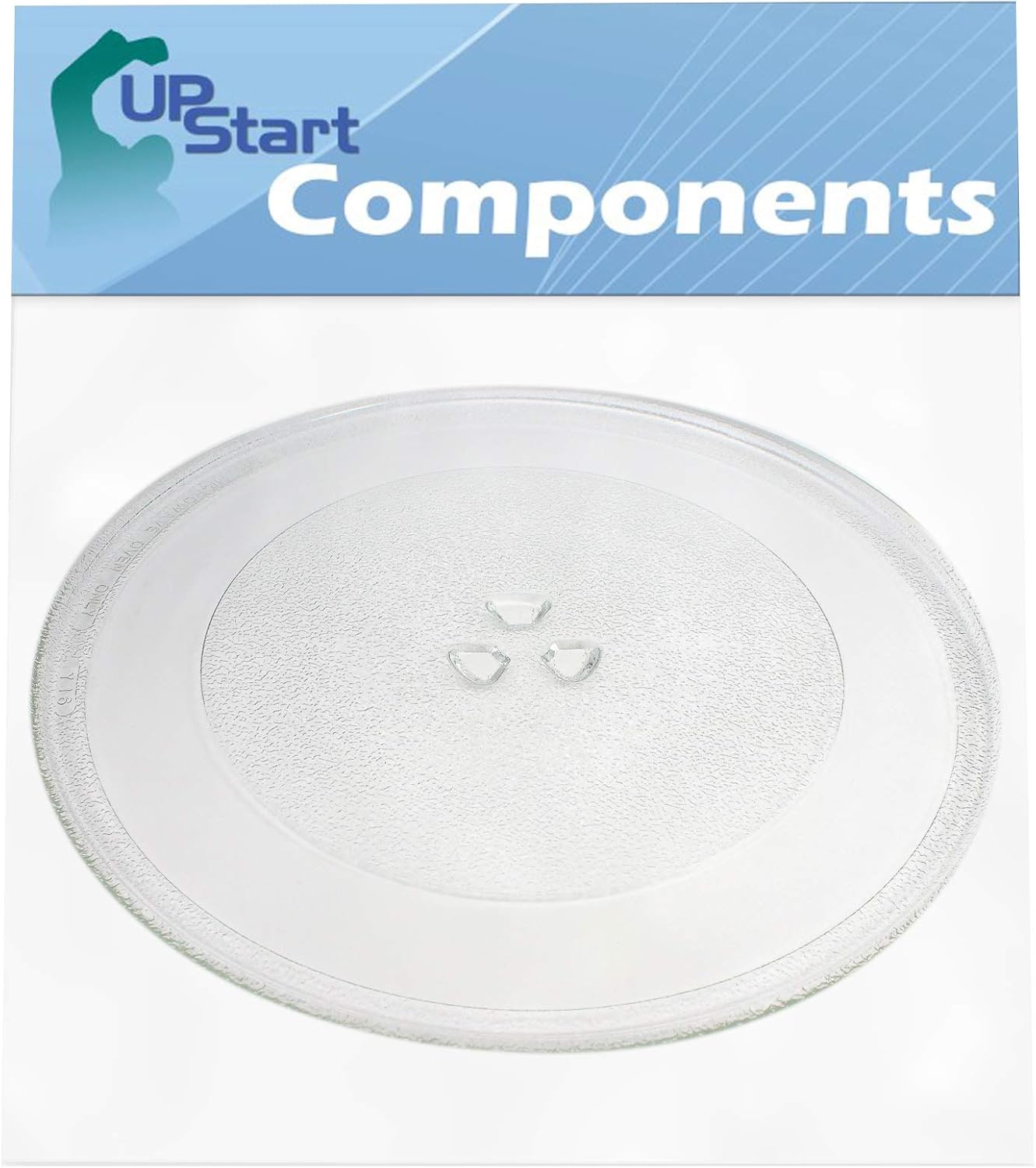 WP8172138 Microwave Glass Turntable Plate Replacement for Amana MVH350SS (P1323222M) - Compatible with 8172138 4358641 12 3/4 Inch Glass Tray
