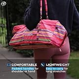 Yoga-Mad Deluxe Yoga Kit Bag Pink Large 62cm x 23cm x 21cm Mat Carrier view 4