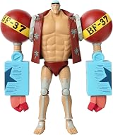 Bandai Anime Heroes One Piece Franky Action Figure 17cm with Stand view 2