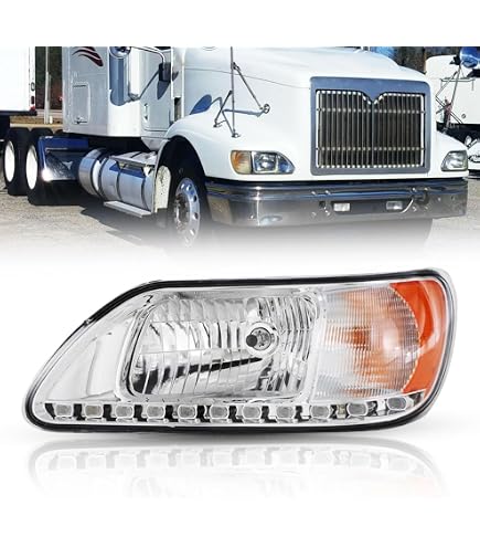 Bricologht 7x6 / 5x7 LED Headlights With Hi-Lo DRL For International Trucks – Pair 3 thumbnail image