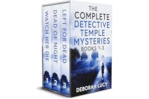 THE COMPLETE DETECTIVE TEMPLE MYSTERIES BOOKS 1–3 three addictive crime thrillers full of twists (Crime Thriller Box Sets)