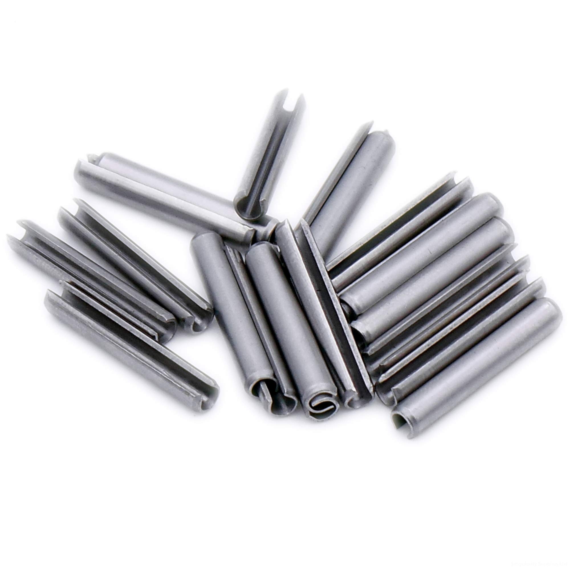 D3 (3mm x 14mm) Slotted Spring Pin (Heavy) - Stainless Steel (A1) (Pack of 20)