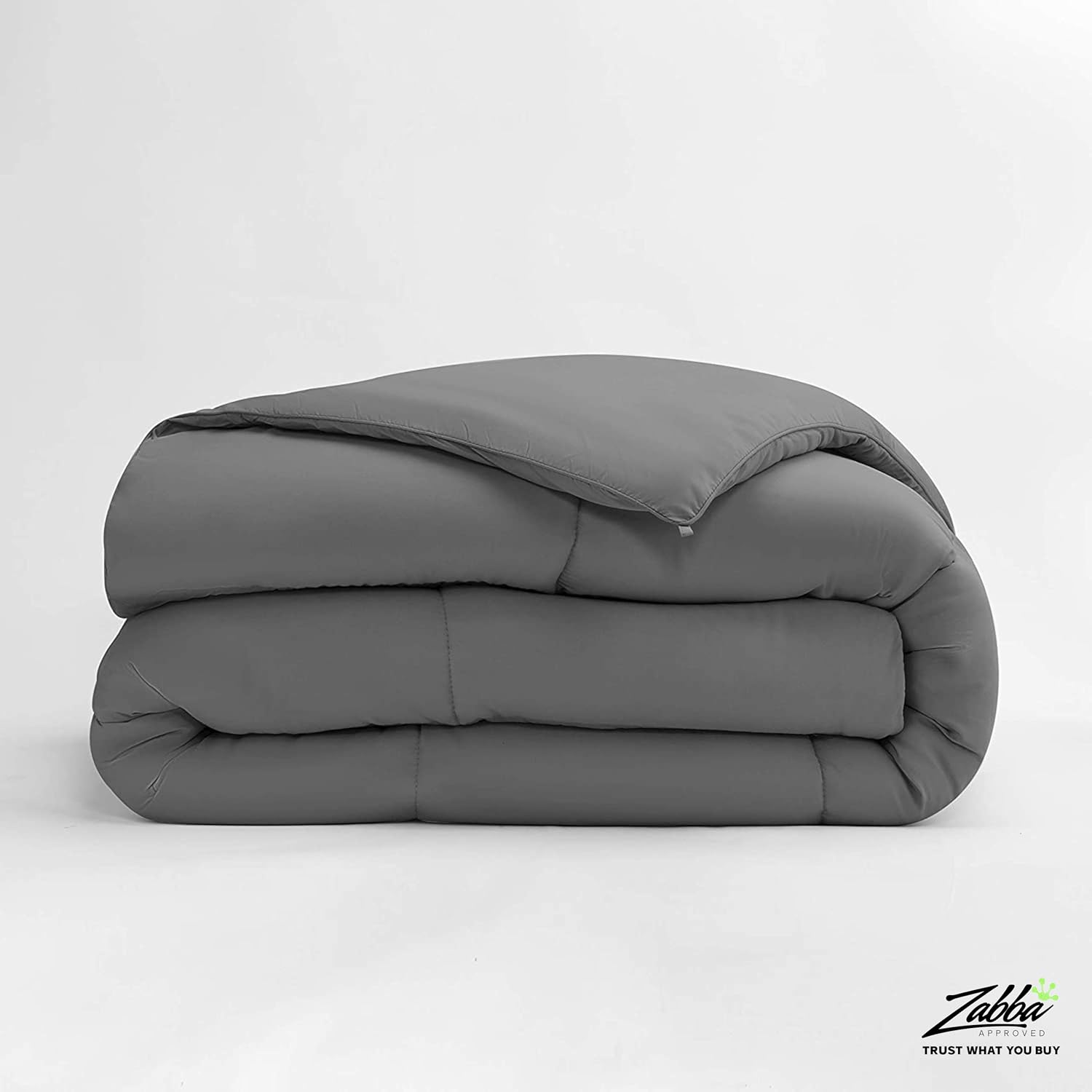 Beckham Hotel Collection 1300 Series - All Season - Luxury Goose Down Alternative Comforter - Hypoallergenic - Queen/Full - Gray: Home & Kitchen