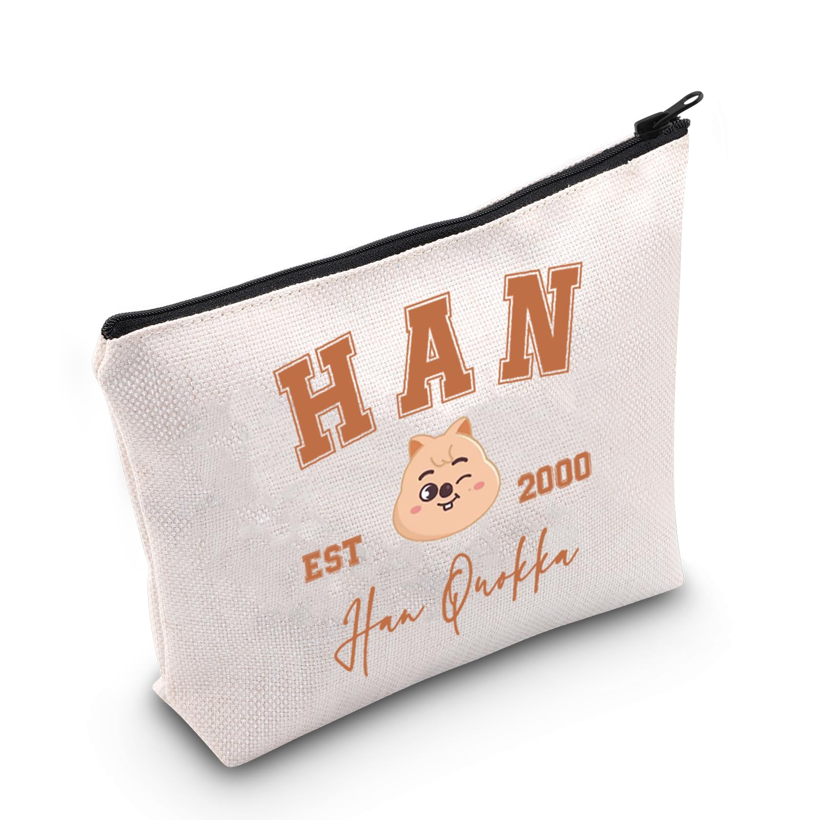 Korean Pop Gift K-Pop Group Merch Kpop Boys Group Est 2000 Quokka Makeup Bag K-Pop Music Lover Gift (Quokka Bag EU)