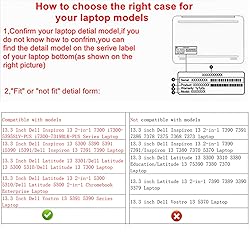 Alapmk Protective Case for 13.3" Dell Inspiron 13