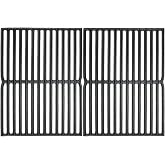 Utheer 7522 Grill Grates for Weber Spirit 200 Side Control Genesis Silver A | Fits Spirit E-200/E-210/S-200/S-210, Genesis Silver A; 15 x 22.5 in cast iron for steaks, burgers and BBQ