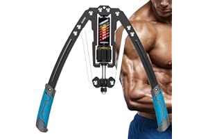 GLACUS Twister Arm Exerciser, Adjustable 22-440lbs Hydraulic Power, Home Chest Expander, Shoulder Muscle Training Fitness Equipment, Arm Enhanced Exercise Strengthener.