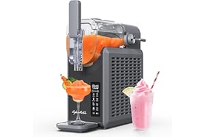 CyberChill Slushie Machine,24-Hour Delay Start&Cold Retention, 68 oz Slushy Machine with Self-Cleaning Function, Frozen Drink Maker with 5 Preset Programs,Frozen Margaritas, Frappés, and More