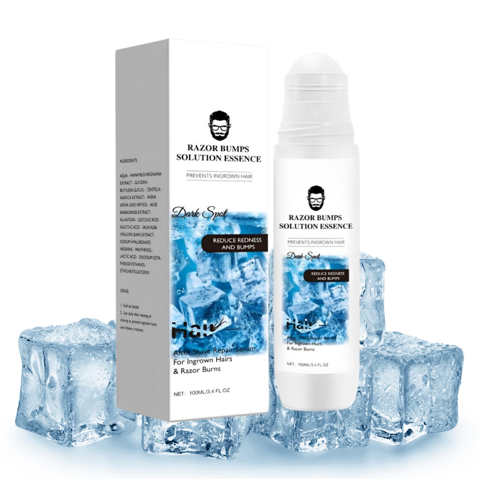 SHEBEEDO Razor Bumps Treatment For Men And Women Ingrown Hair Solution Post Shave Balm Unisex Skin Care Agent