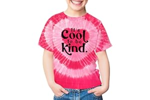 UYIQL Pink Shirt Day Kids Boys Girls Toddler Anti Bullying Day T-Shirt Unisex Child Be Kind Tee Tops 4-12T
