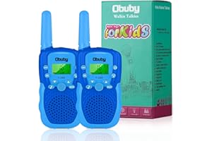 Obuby Toys for 3-12 Year Old Boys Girls Walkie Talkies for Kids 22 Channels 2 Way Radio Gifts with Backlit LCD Flashlight 3 KMs Range Gift Toy for Boy Girl to Outside,Camping,Hiking