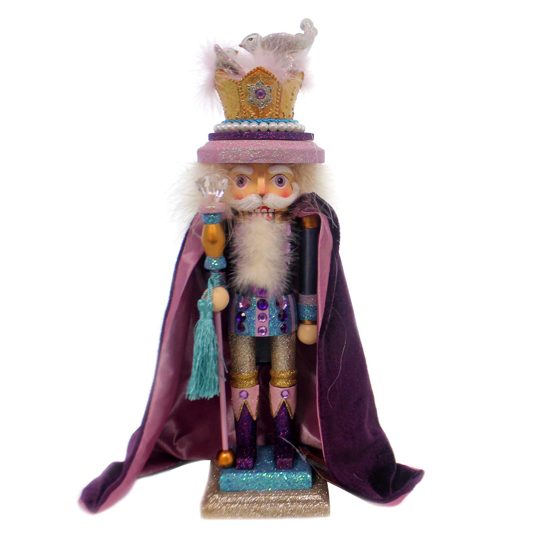 Kurt S. Adler 18" Hollywood Two Turtle Doves Nutcracker