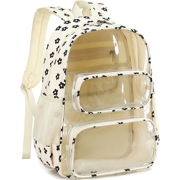 Amazon.com: ALAZA Gold Rose Flowers Clear Fashion Backpack 