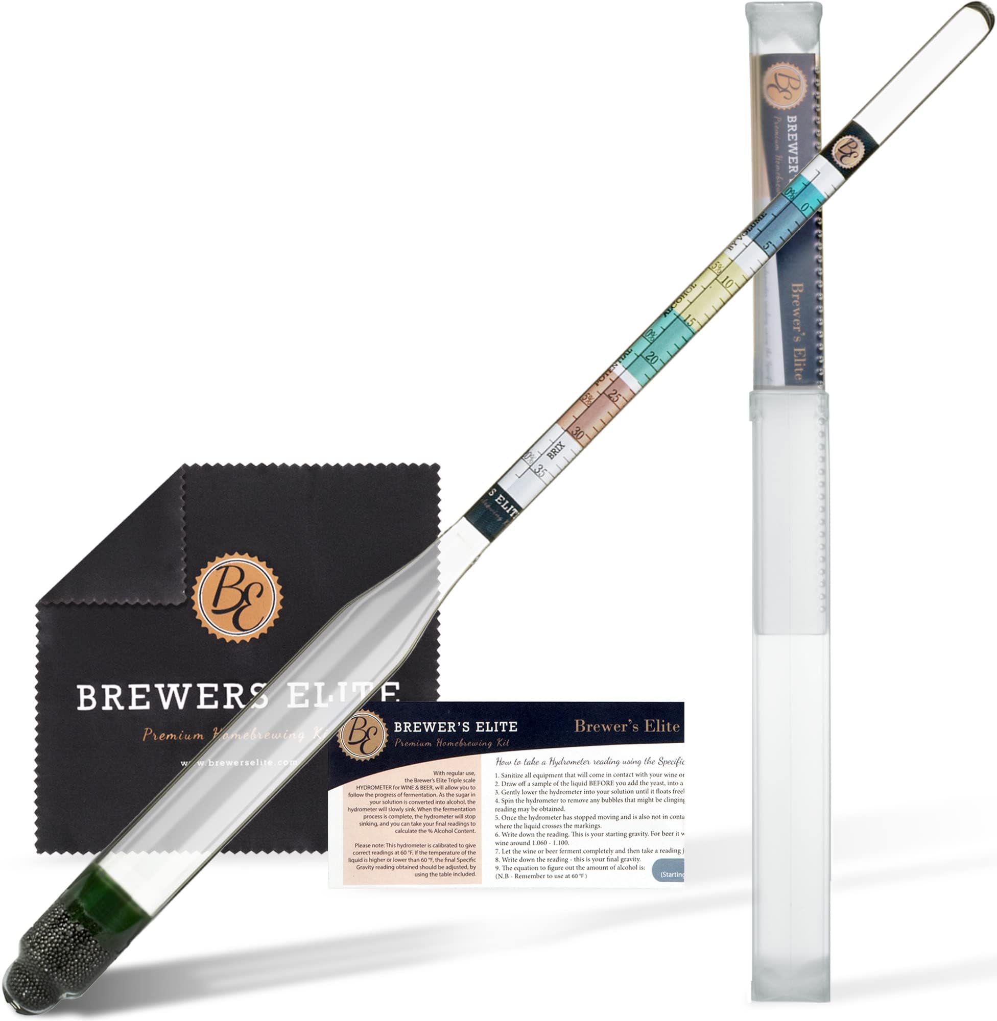 Brewer's Elite Hydrometer - for Home Brew