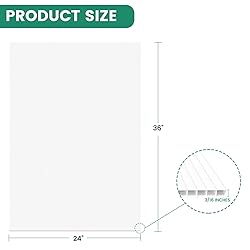 10 Pack Corrugated Plastic Board for Indoor and