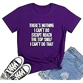 BLACKOO Women There's Nothing Funny Tshirts Graphic Cute Tees