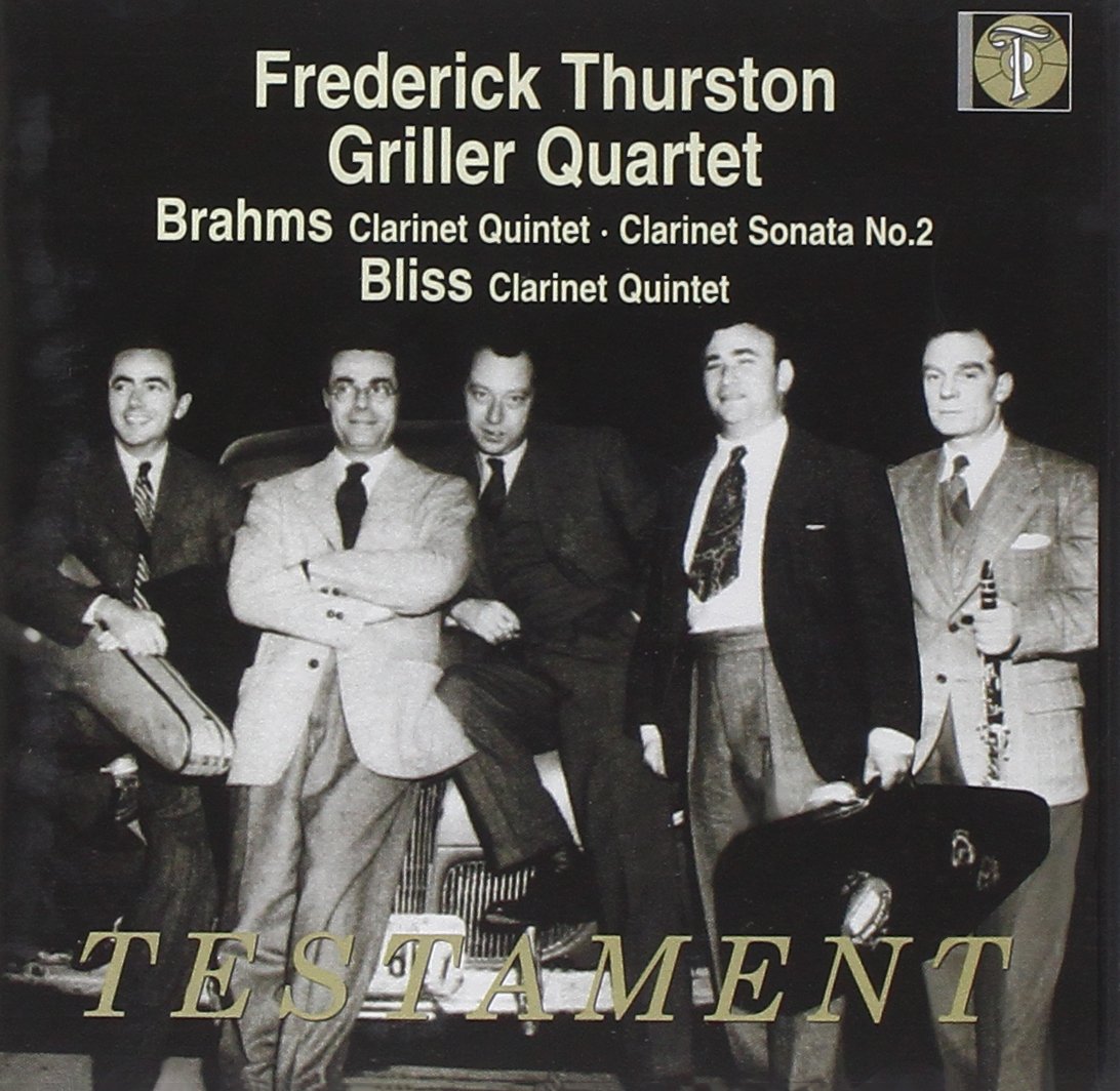 Clarinet Quintets (Thurston, Griller Quartet)
