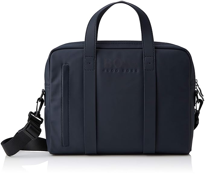 BOSS Herren Hyper_s Doc Case Laptop Tasche, Blau (Navy) 7.5x28.5x38 cm